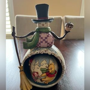 Jim Shore Disney Traditions “Winter in the 100 Acre Wood” Snowman